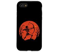 Squelette Archer Halloween Lune Coque pour iPhone SE (2020) / 7/8