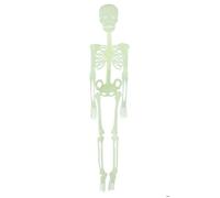 Squelette Articulé Phosphorescent - PTIT CLOWN - 24074 - 150 cm - Décoration Halloween - Maison Hantée