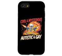 Squelette autistique et gay Drôle Explosion Meme Coque pour iPhone SE (2020) / 7 / 8