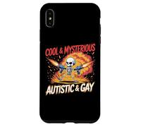 Squelette autistique et gay Drôle Explosion Meme Coque pour iPhone XS Max