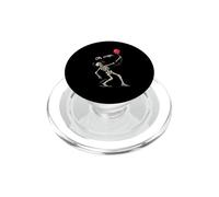Squelette avec Ballon Rouge Perdu et os cassé Argot drôle PopSockets PopGrip pour MagSafe
