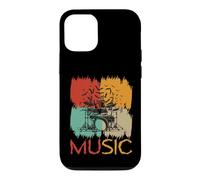 Squelette Batteur Musique Rétro Halloween Rock Band Coque pour iPhone 12/12 Pro