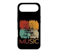Squelette Batteur Musique Rétro Halloween Rock Band Coque pour iPhone Air