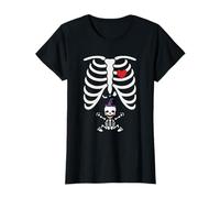 Squelette Bébé Drôle Maman Mignon Grossesse Halloween T-Shirt