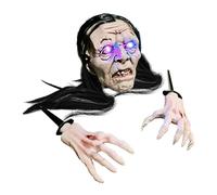 Squelette Brisant - 15x18x50cm Montant De La Lumière, Décoration d'halloween Effrayante avec des Lumières Brillantes, Ornement Hanté Extérieur Effrayant | Squelette Prop