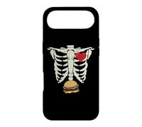 Squelette Burger Grossesse Xray Drôle Halloween Fête Naissance Coque pour iPhone Air