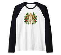 Squelette Coffee Plant Anatomie Art Coffee Lover Manche Raglan