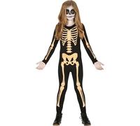 Squelette costume effrayant Halloween combinaison pour les enfants