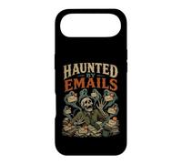 Squelette de Bureau d'halloween hanté par e-mails Halloween Coque pour iPhone Air