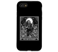Squelette de Carte de Tarot The Air Guitarist Air Guitar Player Coque pour iPhone SE (2020) / 7/8