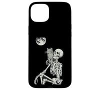 Squelette de Chat Halloween Coque pour iPhone 15 Plus