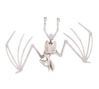 P'TIT Clown - 22239 - Squelette de Chauve-Souris en Plastique - 16 x 30 cm - Décoration Halloween Effrayante - Ambiance de Maison Hantée - Accessoire pour Fêtes et Décors Sinistres