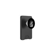 Squelette de Dinosaure dans Une Forêt Hantée Illustration PopSockets PopWallet pour MagSafe