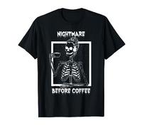 Squelette de Noël amusant pour femme L'Étrange du Café de Monsieur Jack T-Shirt