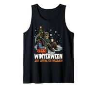 Squelette de Noël pour l'hiver, Juste en Attendant Halloween Débardeur