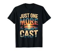 Squelette de pêche Amusant Just One More Cast T-Shirt