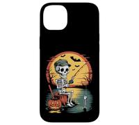 Squelette de pêche Halloween Coque pour iPhone 14 Plus