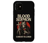 Squelette de Sang chrétien Gothique Christ est Seigneur Christcore Coque pour iPhone 11