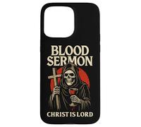 Squelette de Sang chrétien Gothique Christ est Seigneur Christcore Coque pour iPhone 15 Pro Max