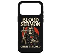 Squelette de Sang chrétien Gothique Christ est Seigneur Christcore Coque pour iPhone 17 Pro Max