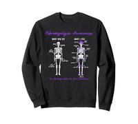 Squelette de Sensibilisation à la fibromyalgie Sweatshirt