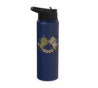Squelette de sorcière Pinky Promise Halloween Stainless Steel Insulated Water Bottle