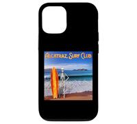 Squelette de Surf Amusant : Alcatraz Surf Club Coque pour iPhone 12/12 Pro
