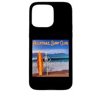 Squelette de Surf Amusant : Alcatraz Surf Club Coque pour iPhone 15 Pro Max