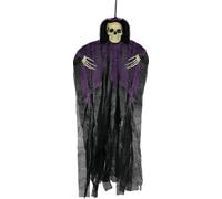 Squelette Décoration Halloween Décoration à suspendre Tunique Décoration effrayante Squelette Pendentif Horreur Figure hantée, couleur : noir