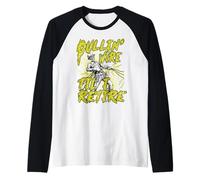 Squelette d'électricien Tireur de Fil Je Prends ma Retraite Manche Raglan