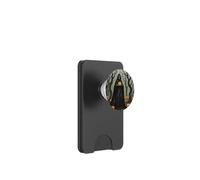 Squelette d'halloween Portant Une Cape Noire à Capuche avec Lanterne PopSockets PopWallet pour MagSafe