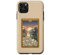 Squelette donnant Une Fleur de Marguerite au Tarot pour Chien Corgi Coque pour iPhone 11 Pro Max