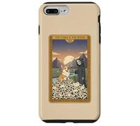 Squelette donnant Une Fleur de Marguerite au Tarot pour Chien Corgi Coque pour iPhone 7 Plus/8 Plus