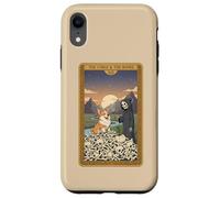 Squelette donnant Une Fleur de Marguerite au Tarot pour Chien Corgi Coque pour iPhone XR