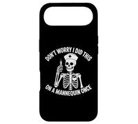 Squelette « Don't Worry I Did This on A Mannequin Once Nurse » Coque pour iPhone Air