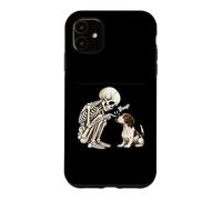Squelette drôle Anglais Pointer Boop Halloween Dog Lover Mom Coque pour iPhone 11