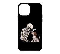 Squelette drôle Anglais Pointer Boop Halloween Dog Lover Mom Coque pour iPhone 12 Mini