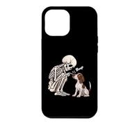 Squelette drôle Anglais Pointer Boop Halloween Dog Lover Mom Coque pour iPhone 12 Pro Max