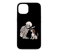 Squelette drôle Anglais Pointer Boop Halloween Dog Lover Mom Coque pour iPhone 13