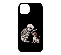 Squelette drôle Anglais Pointer Boop Halloween Dog Lover Mom Coque pour iPhone 14 Plus