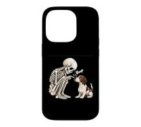 Squelette drôle Anglais Pointer Boop Halloween Dog Lover Mom Coque pour iPhone 14 Pro