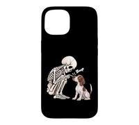 Squelette drôle Anglais Pointer Boop Halloween Dog Lover Mom Coque pour iPhone 15