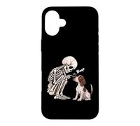 Squelette drôle Anglais Pointer Boop Halloween Dog Lover Mom Coque pour iPhone 16 Plus