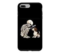 Squelette drôle Anglais Pointer Boop Halloween Dog Lover Mom Coque pour iPhone 7 Plus/8 Plus