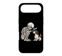 Squelette drôle Anglais Pointer Boop Halloween Dog Lover Mom Coque pour iPhone Air