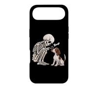 Squelette drôle Anglais Pointer Boop Halloween Dog Lover Mom Coque pour iPhone Air