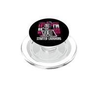 Squelette drôle m'a demandé Ok, J'Ai commencé à Rire PopSockets PopGrip pour MagSafe
