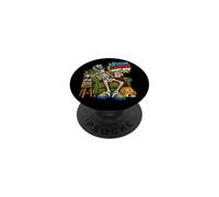 Squelette drôle The Floor is Farther Away, Funny Gen X Aging PopSockets PopGrip Adhésif