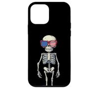 Squelette du 4 Juillet avec des Lunettes de Soleil Amazing America Coque pour iPhone 12 Mini
