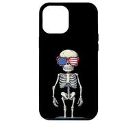 Squelette du 4 Juillet avec des Lunettes de Soleil Amazing America Coque pour iPhone 12 Pro Max